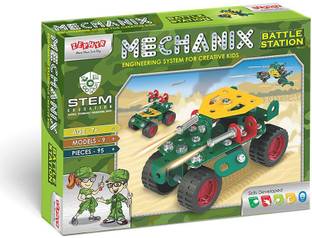 MECHANIX Construction set, War Themed Building Blocks