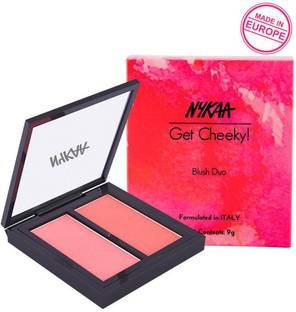 NYKAA Get Cheeky! Blush Duo palette - Malibu Barbie 03