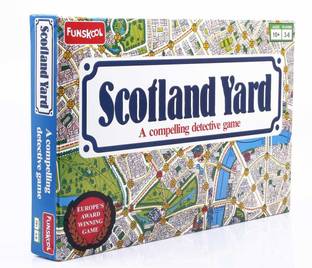 FUNSKOOL Scotland Yard - A Compelling Detective Game Party & Fun Board Game