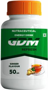 gdm nutraceuticals llp REFRESH - GINGER FLAVOUR - 50 SERVING Energy Drink