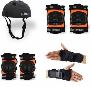 JJ Jonex Protective Set Skating and Cycling for Age 4 to 7 Years Skating Guard Combo (Small) (MYC) Skating Kit