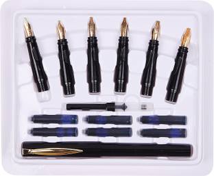 ATLAS 22 Carat Gold Plated Nibs and Pen Set for Calligraphy