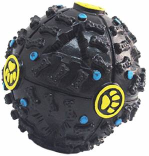 Rvpaws Dog Food Ball Toy with Quack Sound Mint, NA, Milk Dog Chew