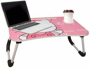 Wellmart Hello Kitty Wood Portable Laptop Table