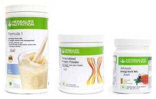 Herbalife Nutrition FORMULA -1 KULFI ,PP-200,AFRESH (TULSI) KIT OF WEIGHT LOOS Nutrition Bars