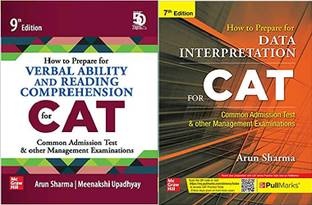 How To Prepare For Verbal Ability And Reading Comprehension For CAT | 9th Edition With How To Prepare For DATA INTERPRETATION For CAT | 7th Edition