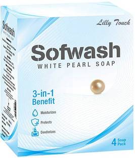 Lilly Touch Sofwash White Pearl Soap (75gx4)