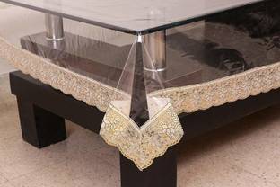 AG Creations Self Design 4 Seater Table Cover