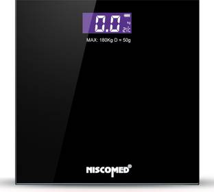 NISCOMED Automatic Personal Digital Weight Machine,Scale With Large LCD Display Weighing Scale