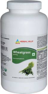 Herbal Hills Wheatgrass - 500 Tablets Super Saver Pack Best energy to boost immunity