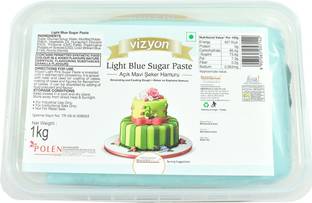 Vizyon (Fondant) Light Blue Sugar Paste
