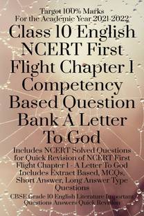 Class 10 English NCERT First Flight Chapter 1 Competency Based Question Bank A Letter To God