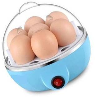 NEC Egg Boiler Electric Automatic Off 7 Egg Poacher for Steaming, Cooking Also Boiling and Frying, Multi Colour New stainless steel 7 egg boiling machine for home kitchen, resturant Egg Cooker