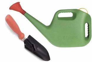 Garden Craft Plastic Watering Can Water Sprayer Sprinkler for Plants Indoor Outdoor Gardening 5 Litre (with Gardening Trowel) 5 L Tank Sprayer