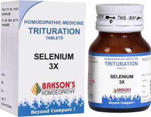 Bakson's Homoeopathy Selenium 3X Tablets