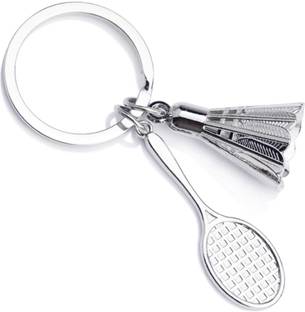 Augen Badminton Key Chain