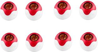 Electro Factory Fancy Bulb holder-Pack of 8 Plastic Light Socket