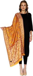 swi stylish Wool Embroidered Women Shawl