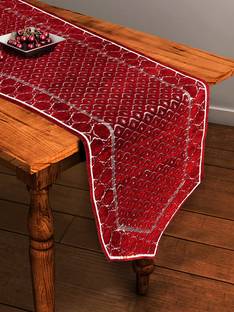 BELLA TRUE Maroon 182 cm Table Runner