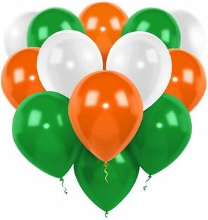 Blooms Mall Solid Independence Day Balloon