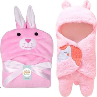 BRANDONN Fleece Baby Bed Sized Bedding Set
