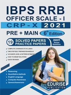 IBPS RRB Officer Scale 1 CRP 10 2021 Solved papers Practice Papers