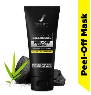 SPRUCE SHAVE CLUB Charcoal Peel Off Mask for Blackheads & Bright Skin