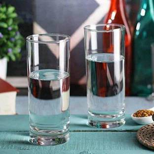 goblet (Pack of 6) Juice/Beer/Mocktail/Milkshake Glasses Glass Set Water/Juice Glass