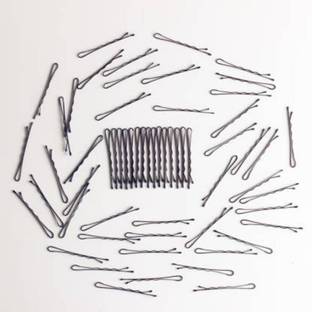 Sharum Crafts Black Hairpins for Women Hair Clip Lady Bobby Pins Invisible Wave Hairgrip Hair Clips Accessories Hair Pin (Black) Hair Pin