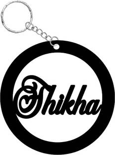 SY Gifts SYG Shikha Name Keychain 1898 Key Chain