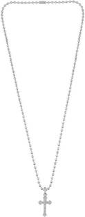 ricky collections JESUS LOCKET FOR MEN AND WOMEN /BOYS AND GIRLS Silver, Alloy Chain Set