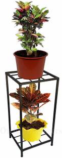GREEN TOUCH Two Plant Stand, Two Tier Plant Stand, look gorgeous premium and save space Plant Container Set