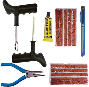 AMICIKART Puncture Kit Tubeless Tyre Puncture Repair Kit