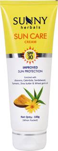 Sunny Herbals Sunscreen - SPF 50 PA+ Sun Care Cream