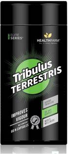 HEALTHFARM tribulus 500mg, 60 capsules|testosterone booster,Lab Tested