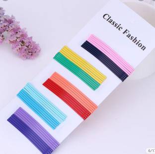 HOMEMATES Hair Pin Bobby Pins Metal Hair Pin Multi color Stylish fancy Jewellery Hair Accessories for Women Girls (pack of 50) Hair Pin
