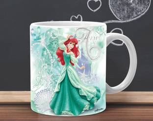 Avavia "Beautiful Cinderella" Tea/Coffee/Milk| Best Gift for Sister|Daughter|Kids|Cinderella Lover's|Friends|Gils|Rakhi|Printed Ceramic Coffee Mug