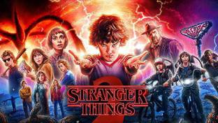 Stranger Things Eleven Colorful Paper Print