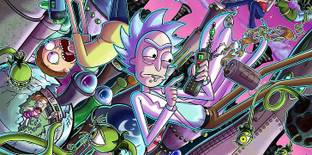 Rick And Morty Virtual Rick Ality Best For Paper Print