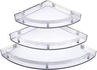 Unique Creation Acrylic, Steel Wall Shelf