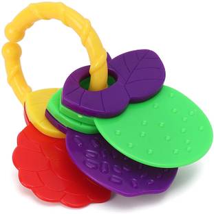 BabyBliss Best Baby Rattle Toys For Kids,Mixed Attractive Lovely Colourful Rattles and Teether For Infants, Babies, Toddlers and Children Set of 4 Pcs-BB Rattle