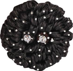 Xain Natural looking Artificial juda/ Bun For Party , Marriage Functions etc  Extension,15 Hair Extension