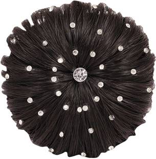 Xain  Juda For Party And Marriage Functions, Juda  Artificial, Full Synthetic  Juda For Girls And Women, Black,04 Hair Extension