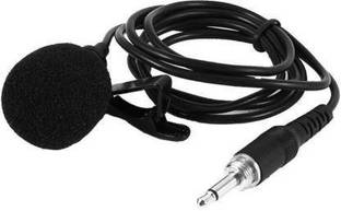 Borneo 3.5mm Clip on Collar Tie Pocket For Voice Recording, Youtube Video, Conferencing Collar Mic Connects with Mobile, Pc, Laptop Microphone Microphone V-17 Microphone
