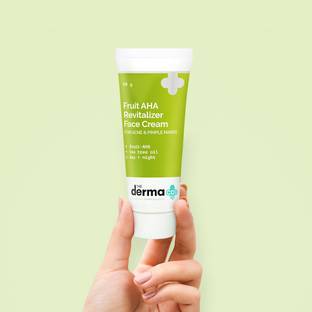 The Derma Co Fruit AHA Skin Revitalizer Face Cream for Acne & Pimple Marks