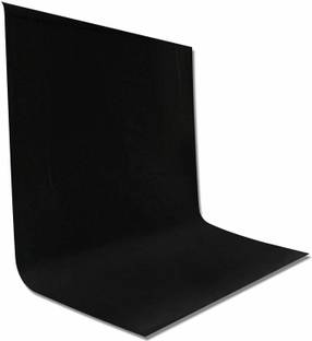 ALFASIYA Premium Black Background 8x9 ft for Studio Backdrop Photo| Video Shoots (Black) Reflector