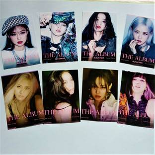 Niki Enterprises 9 cm Blackpink The Album Large Stickers Self Adhesive Sticker