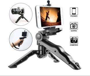RD TECH RD_TECH Pistol Grip Tripod with Universal Mobile Attachment for All Smartphones,Action & DSLR Camera's to Shooting Videos,YouTube Vlog etc. Monopod Kit, Tripod Clamp, Tripod Ball Head, Tripod Bracket Tripod