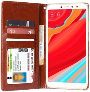Unistuff Flip Cover for Mi Redmi Y2